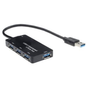 High-speed USB 3.0 Hub 4 Port USB Splitter USB Hub 3.0 Adapter Laptop Accessories for PC Computer (Copy)